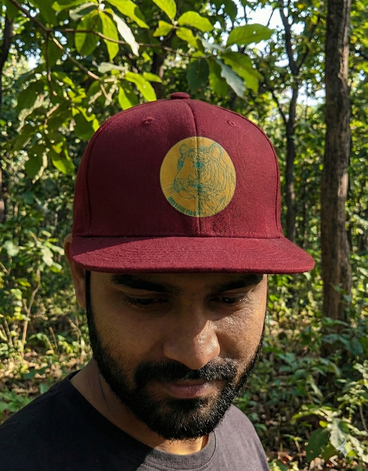 "Tiger Safari" Minimalist Snapback